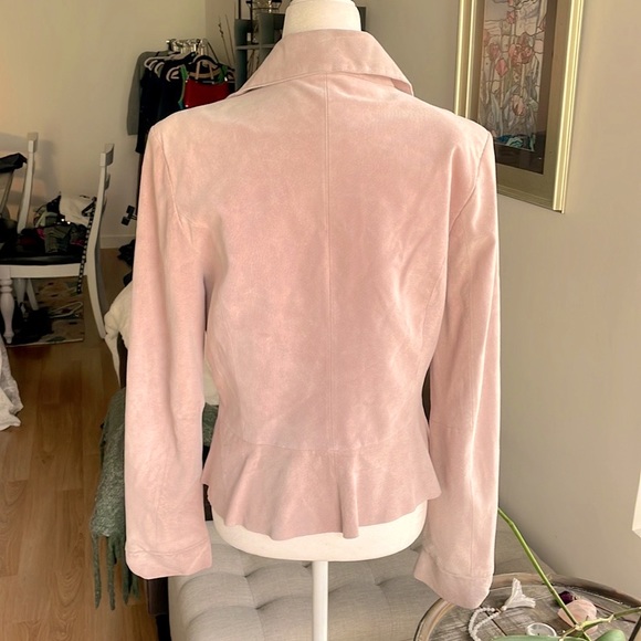 Uniform John Paul Richard’s Pink Suede Jacket Size M - Picture 3 of 8